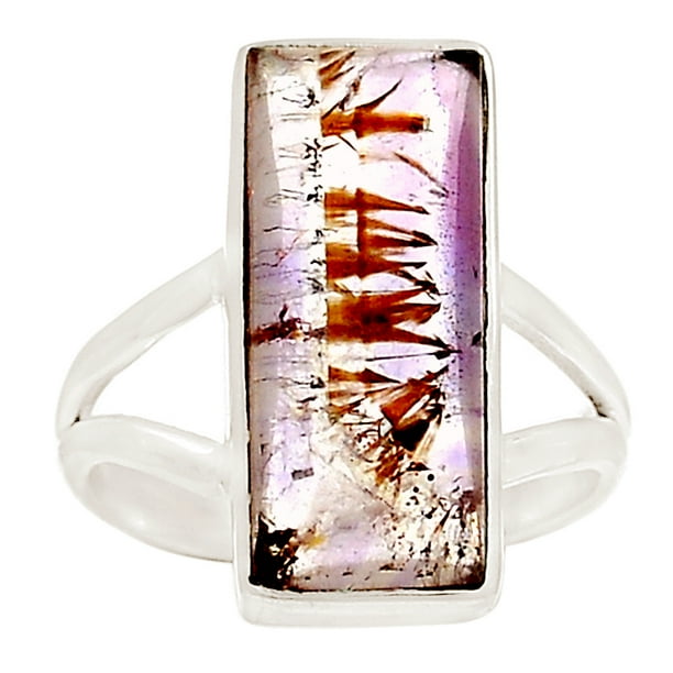 CACOXENITE 925 STERLING SILVER RING